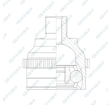 Sada kloubů, hnací hřídel GSP 801330
