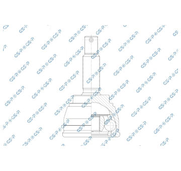 Sada kĺbov hnacieho hriadeľa GSP 839055