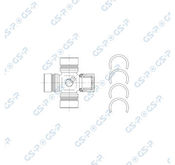 Kĺb, kĺbový hriadeľ GSP UJ900229