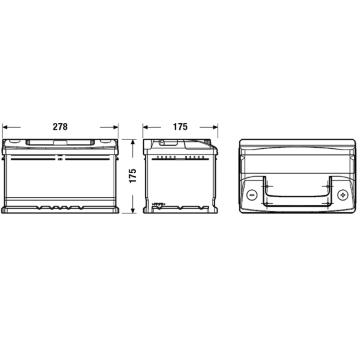 startovací baterie CENTRA CC652