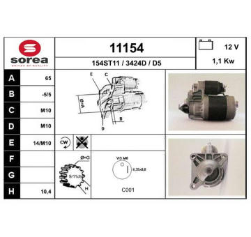 Startér EAI 11154