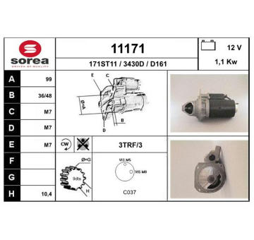 Startér EAI 11171