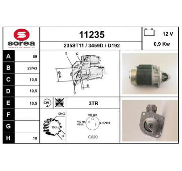 Startér EAI 11235