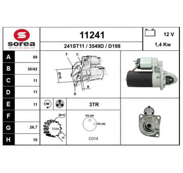 Startér EAI 11241