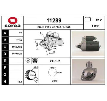 Startér EAI 11289