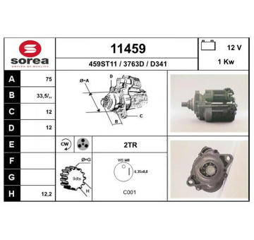Startér EAI 11459