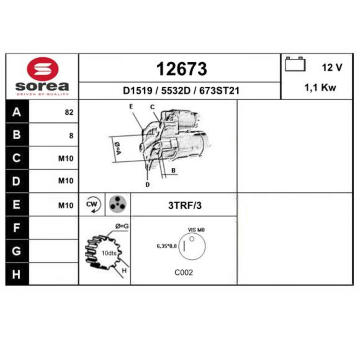 Startér EAI 12673