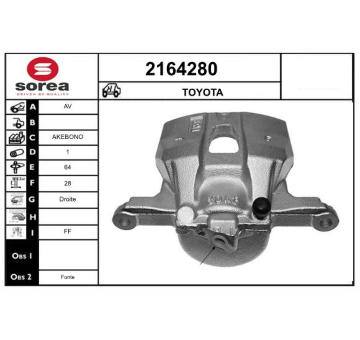 Brzdový třmen EAI 2164280
