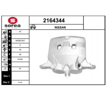 Brzdový třmen EAI 2164344