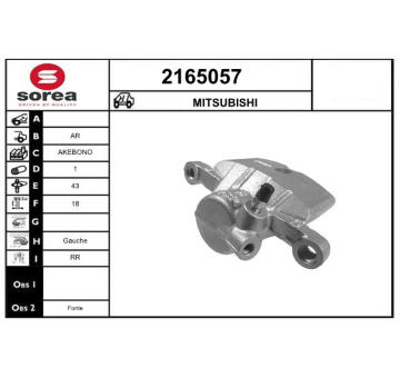 Brzdový třmen EAI 2165057