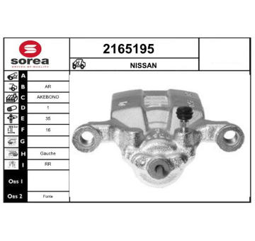 Brzdový třmen EAI 2165195