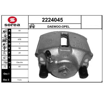 Brzdový třmen EAI 2224045