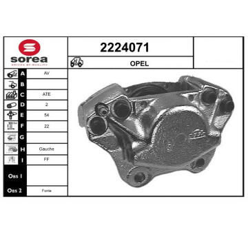 Brzdový třmen EAI 2224071