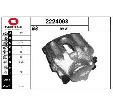 Brzdový třmen EAI 2224098