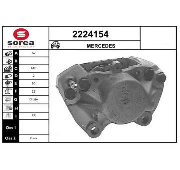 Brzdový třmen EAI 2224154