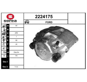 Brzdový třmen EAI 2224175