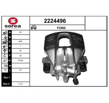 Brzdový třmen EAI 2224496