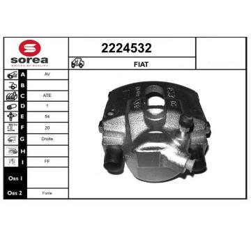 Brzdový třmen EAI 2224532