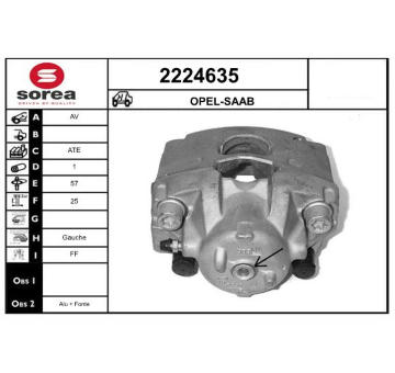 Brzdový třmen EAI 2224635
