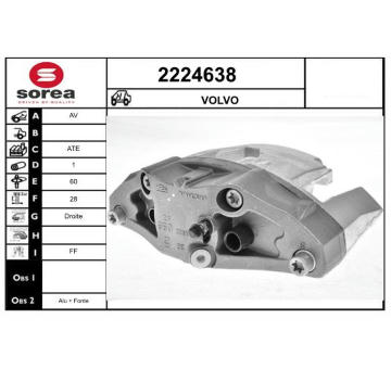 Brzdový třmen EAI 2224638