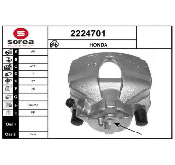 Brzdový třmen EAI 2224701