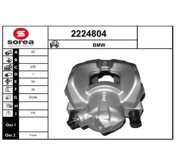 Brzdový třmen EAI 2224804