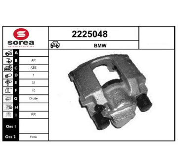 Brzdový třmen EAI 2225048