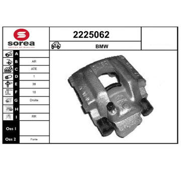 Brzdový třmen EAI 2225062