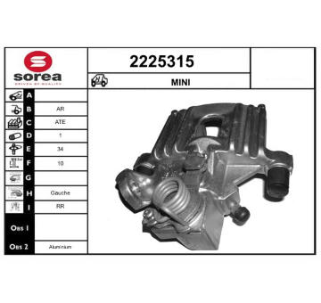 Brzdový třmen EAI 2225315