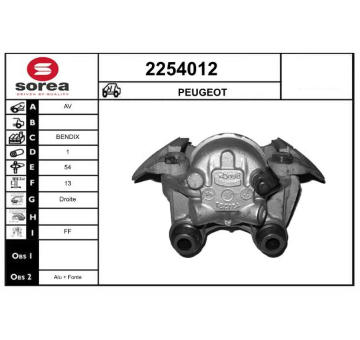 Brzdový třmen EAI 2254012