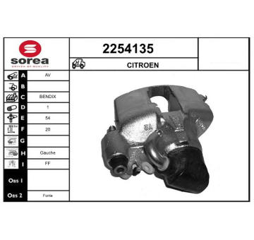 Brzdový třmen EAI 2254135