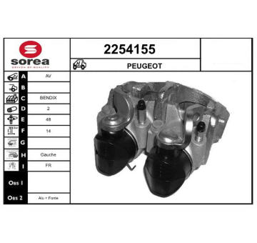 Brzdový třmen EAI 2254155