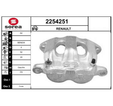 Brzdový třmen EAI 2254251