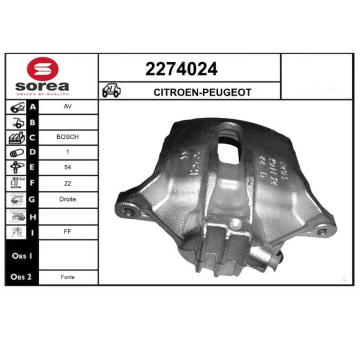 Brzdový třmen EAI 2274024