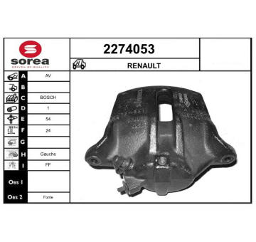 Brzdový třmen EAI 2274053