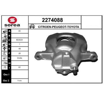 Brzdový třmen EAI 2274088