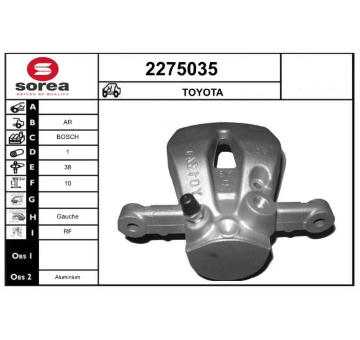 Brzdový třmen EAI 2275035