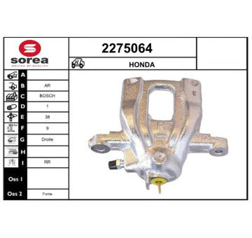 Brzdový třmen EAI 2275064