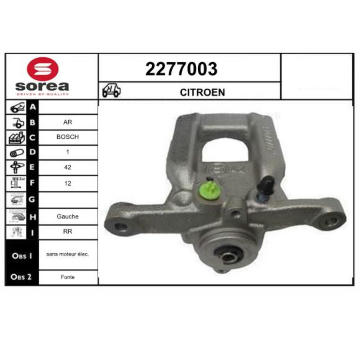 Brzdový třmen EAI 2277003