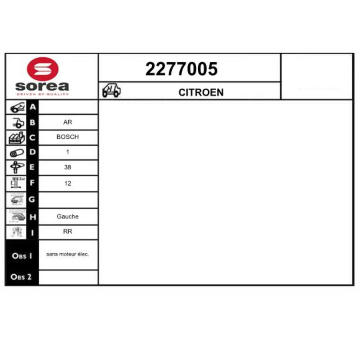 Brzdový třmen EAI 2277005