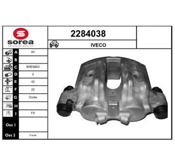 Brzdový třmen EAI 2284038
