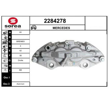 Brzdový třmen EAI 2284278