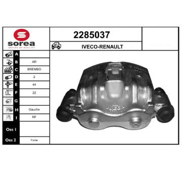 Brzdový třmen EAI 2285037