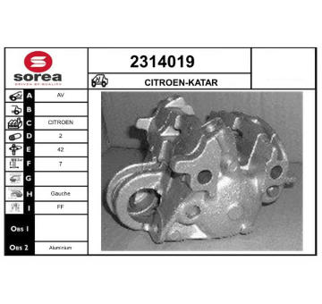 Brzdový třmen EAI 2314019