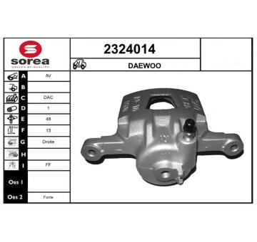 Brzdový třmen EAI 2324014