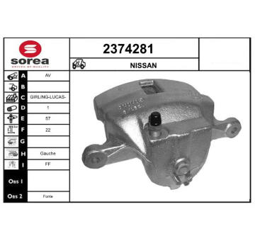 Brzdový třmen EAI 2374281