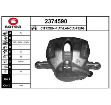 Brzdový třmen EAI 2374590