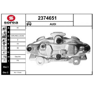 Brzdový třmen EAI 2374651