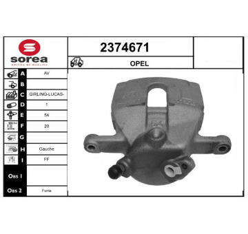 Brzdový třmen EAI 2374671