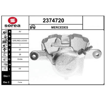 Brzdový třmen EAI 2374720